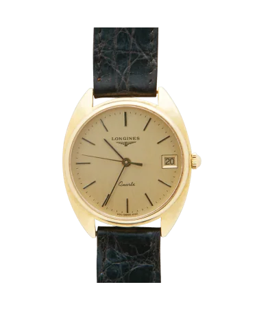 浪琴表（LONGINES）腕表。可在 VIRTU LUXURY 购买。