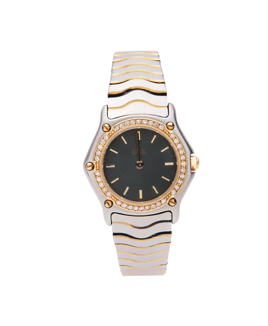 Ebel 手表 - 钻石 - 黄金和钢 - 柔性 - wave - 石英 - 在 VIRTU LUXURY 的钟表店有售 Ebel 手表 - 钻石 - 黄金和钢 - 柔性 - wave - 石英 - 在 VIRTU LUXURY 的钟表店有售