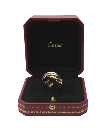 经典 TRINITY 戒指 - 卡地亚（Cartier）品牌 - 三色金 - 奢侈品 - 中性 - 在 VIRTU LUXURY 发售