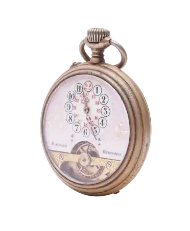 制表品牌 BREGUET 的 Hebdomas 8日链怀表。VIRTU LUXURY有售。