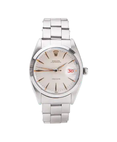 劳力士(Rolex)蚝式日历精准型奢华腕表。VIRTU LUXURY有售。