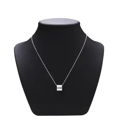 古驰（GUCCI）项链 - 奢侈品牌 - 著名古驰 - 品牌项链 - 银饰 - 在 VIRTU LUXURY 发售