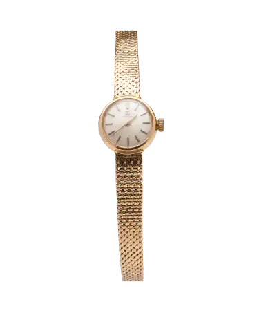 Tissot 手表的复古五十年代金表。在 VIRTU LUXURY 有售。