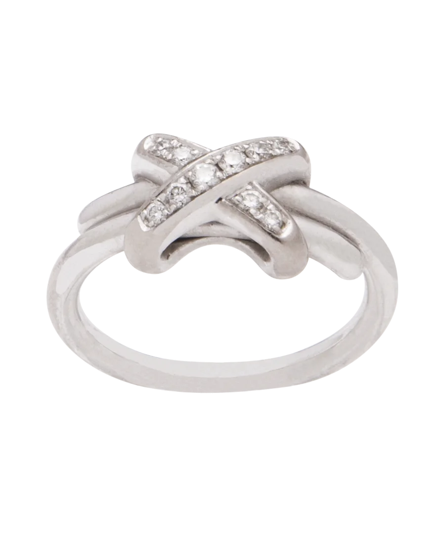 尚美巴黎(CHAUMET)Liens系列大号18K白金镶钻戒指,在 VIRTU LUXURY 发售 尚美巴黎(CHAUMET)Liens系列大号18K白金镶钻戒指,在 VIRTU LUXURY 发售