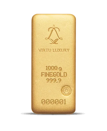 1公斤 24K纯金金条在 VIRTU LUXURY 出售