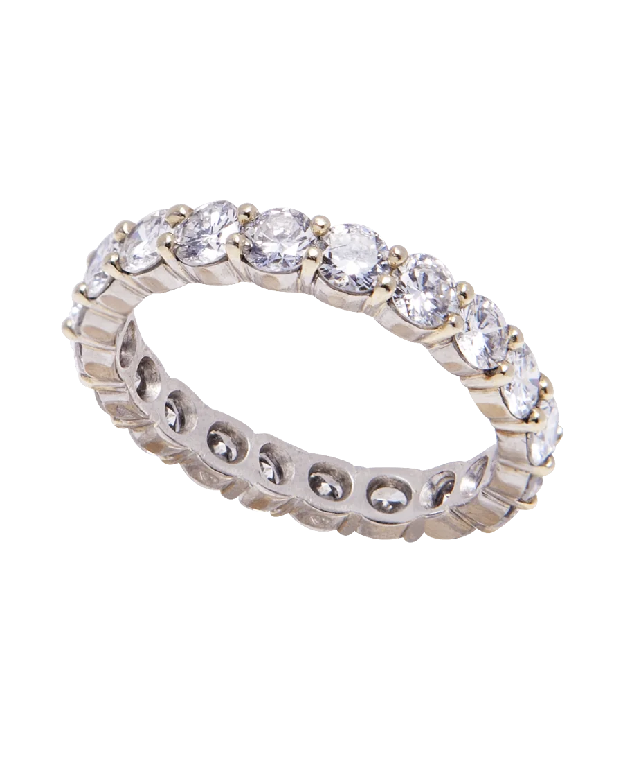 Bague ALLIANCE TOUR COMPLET avec diamants en bijouterie de luxe chez VIRTU LUXURY Bague ALLIANCE TOUR COMPLET avec diamants en bijouterie de luxe chez VIRTU LUXURY