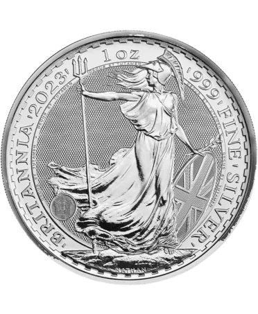 BRITANNIA查尔斯三世一盎司金币反面，由VIRTU LUXURY提供