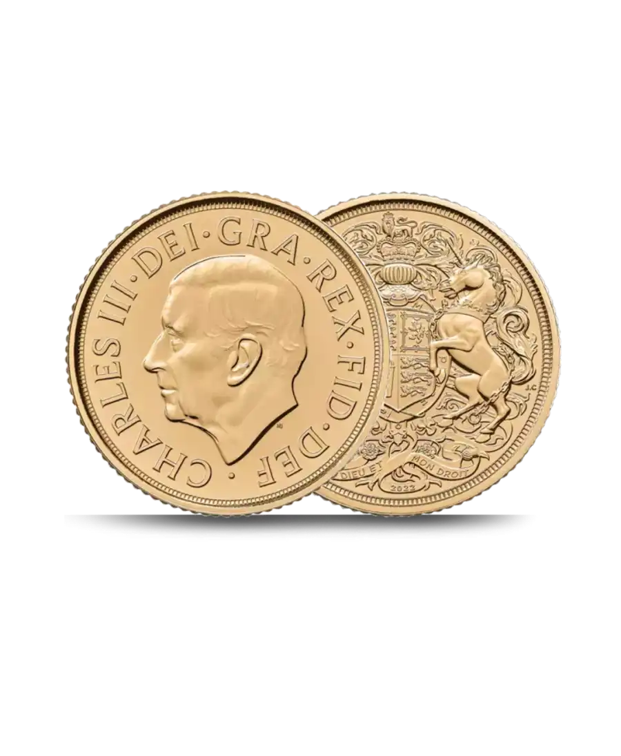 Avers et Revers de la Pièce SOUVERAIN CHARLES 3 disponible chez VIRTU LUXURY Avers et Revers de la Pièce SOUVERAIN CHARLES 3 disponible chez VIRTU LUXURY
