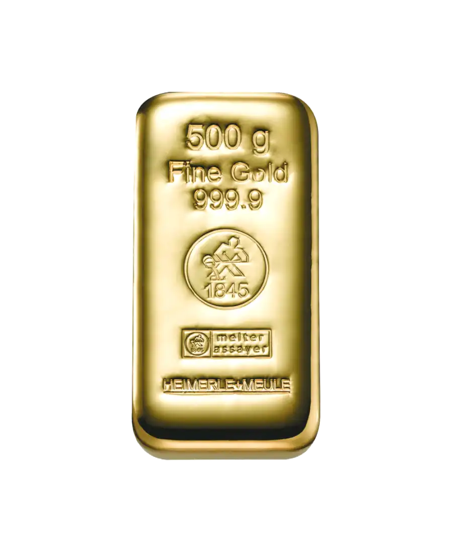 HEIMERLE UND MEULE 500克纯金24K回收铸造金条在VIRTU LUXURY HEIMERLE UND MEULE 500克纯金24K回收铸造金条在VIRTU LUXURY